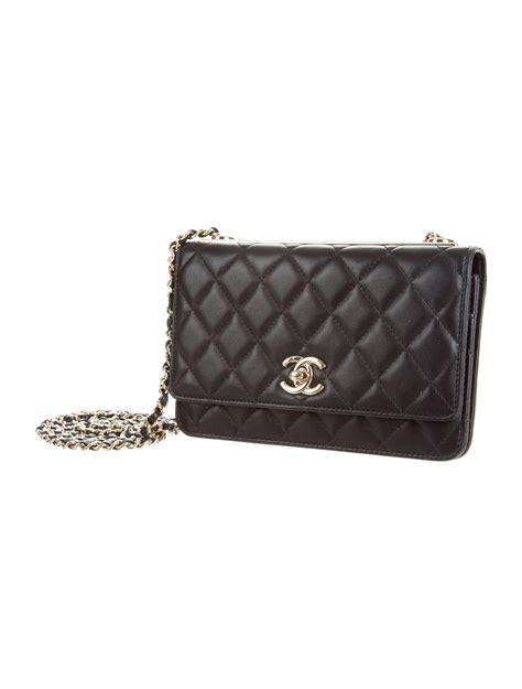 chanel wallets on a chain|Chanel wallet on chain trendy.